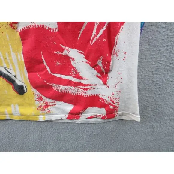 Vintage GUNS & ROSES Use Your Illusion World Tour AOP Brockum T-shirt XL or 2XL?